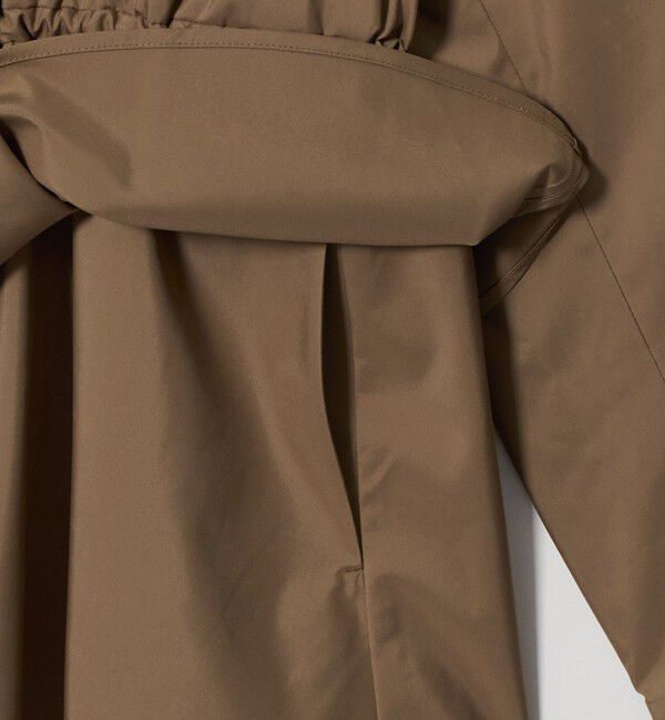 UNITED ARROWS「タフタ ペプラム フリル ブルゾン ‐はっ水‐」|ブルゾン・スタジャン|