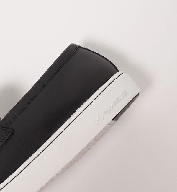 UNITED ARROWS green label relaxing「＜MOONSTAR＞gently コインローファー ブラック ドレススニーカー」|ローファー|
