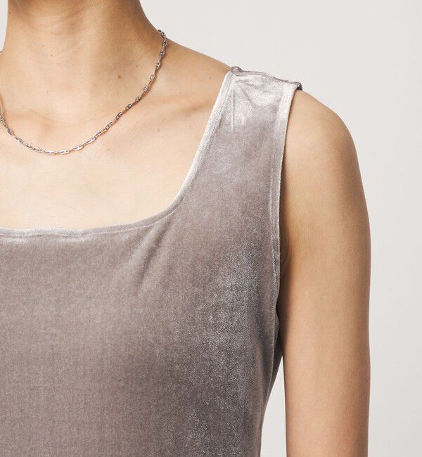 UNITED ARROWS green label relaxing「ベロア タンクトップ」|タンクトップ|
