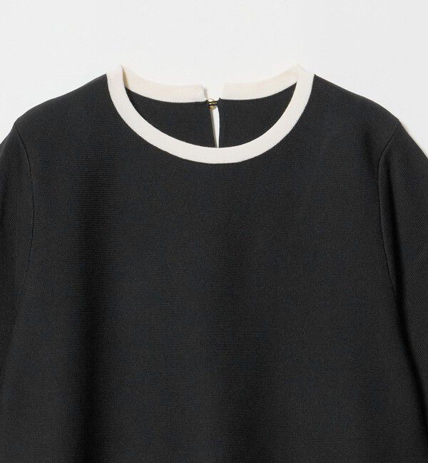 UNITED ARROWS green label relaxing「フォルム ペプラム ニット」|ニット・セーター|