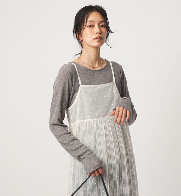 UNITED ARROWS green label relaxing「［size SHORTあり］テレコ クルーネック プルオーバー」|Tシャツ・カットソー|