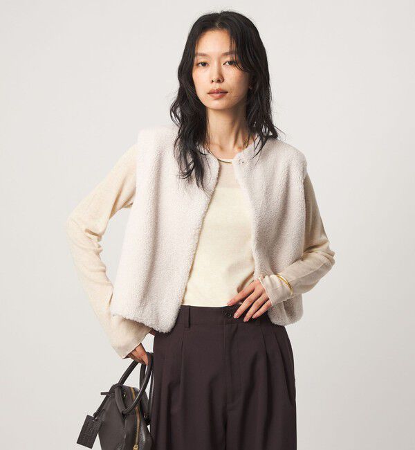 UNITED ARROWS green label relaxing「［size SHORTあり］テレコ クルーネック プルオーバー」|Tシャツ・カットソー|