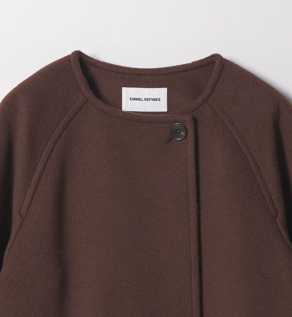 EMMEL REFINES「＜EMMEL REFINES＞EM ノーカラー テントコート」|その他|
