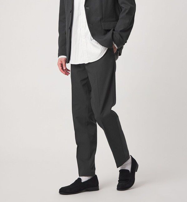 UNITED ARROWS green label relaxing「【WEB限定】JUST fit ウールライク ナロー セットアップ ジャケット＆パンツ -ストレッチ-」|スーツ|