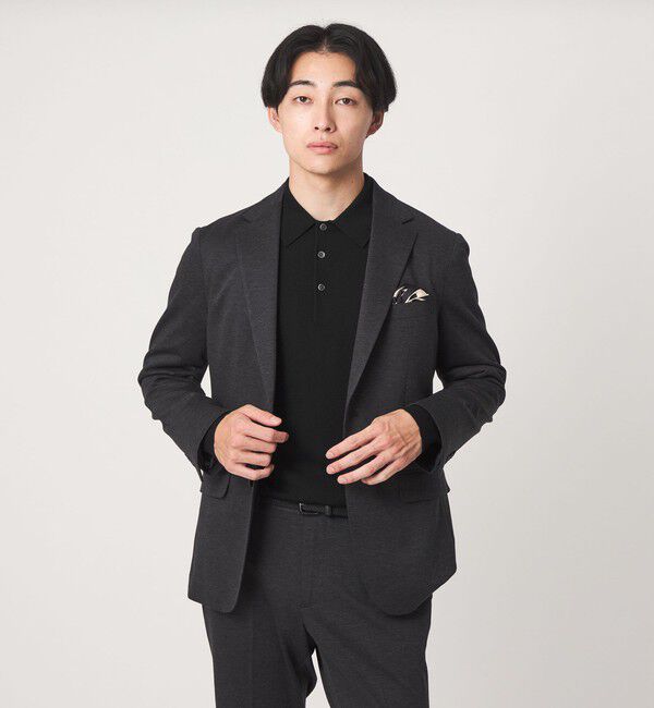 UNITED ARROWS green label relaxing「SUPER 120S ハイゲージ ニット ポロシャツ」|ニット・セーター|
