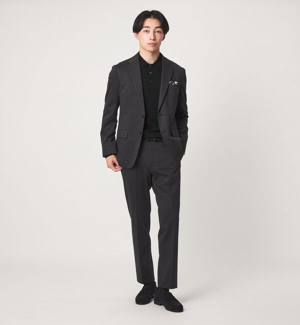 UNITED ARROWS green label relaxing「SUPER 120S ハイゲージ ニット ポロシャツ」|ニット・セーター|