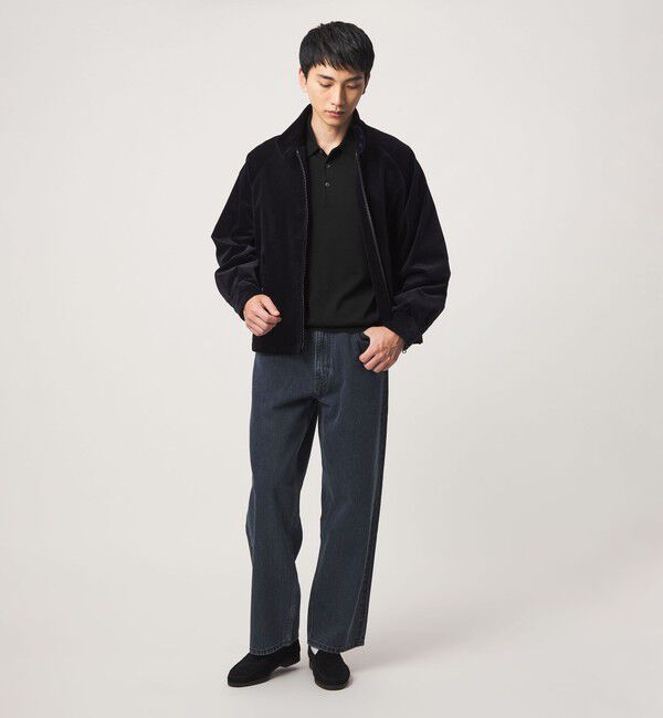 UNITED ARROWS green label relaxing「SUPER 120S ハイゲージ ニット ポロシャツ」|ニット・セーター|