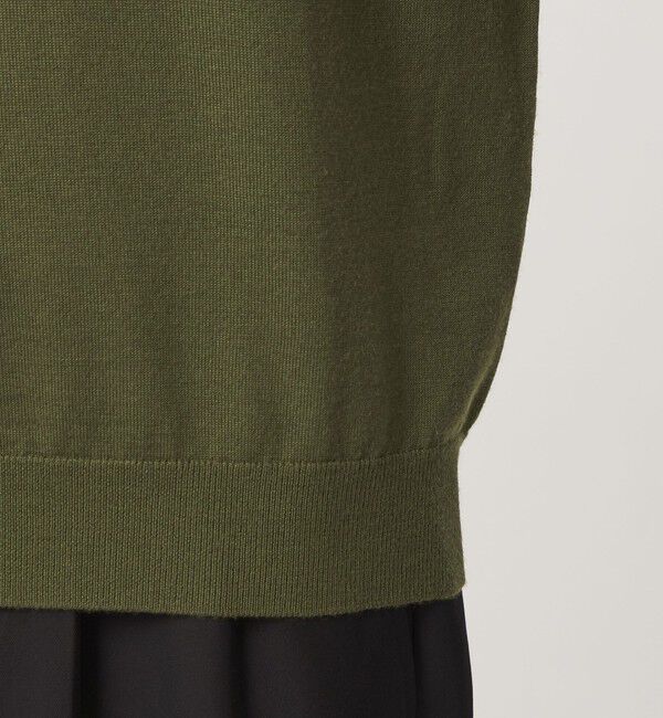 UNITED ARROWS green label relaxing「SUPER 120S ハイゲージ ニット ポロシャツ」|ニット・セーター|