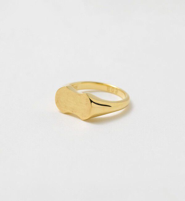 BEAUTY&YOUTH UNITED ARROWS「＜eoa＞オーヴァル ピンキー リング ゴールドプレーテッド」|リング|