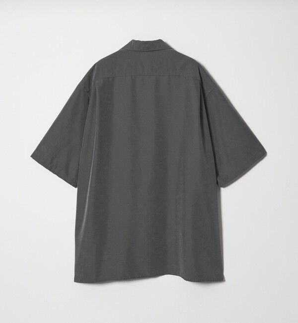STEVEN ALAN「＜Steven Alan＞ ドレープ オープンカラー ショートスリーブ シャツ BOX」|シャツ・ブラウス|