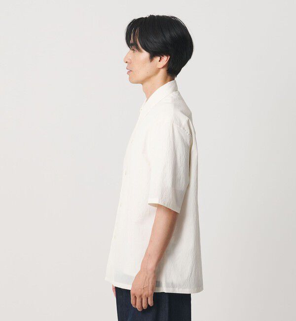 BEAUTY&YOUTH UNITED ARROWS「ヨウリュウ キャンプカラー シャツ FORM型 吸水速乾 通気性」|シャツ・ブラウス|