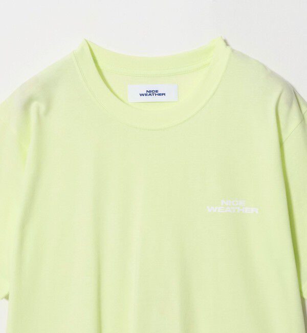 NICE WEATHER「＜NICE WEATHER＞ウィメンズ ロゴ Tシャツ」|Tシャツ・カットソー|