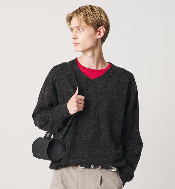 BEAUTY&YOUTH UNITED ARROWS「&ldquo;Emboss Bag Series&rdquo; ラウンド ショルダー バッグ」|ショルダー・メッセンジャー|