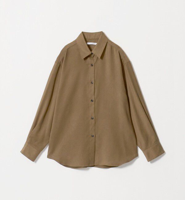 BEAUTY&YOUTH UNITED ARROWS「ポリエステル スエードライク シャツ」|シャツ・ブラウス|