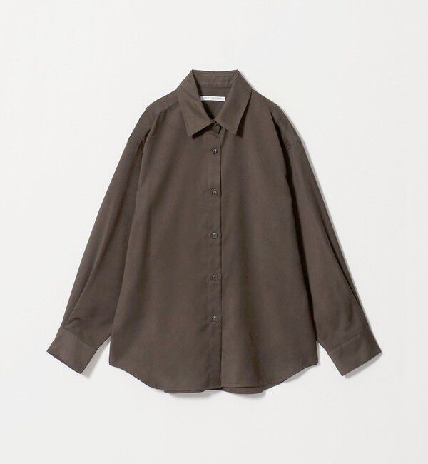 BEAUTY&YOUTH UNITED ARROWS「ポリエステル スエードライク シャツ」|シャツ・ブラウス|