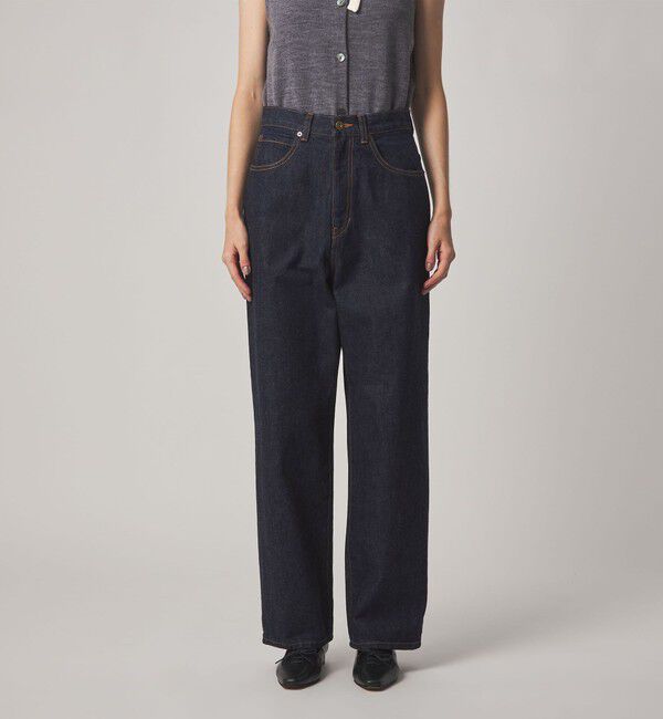STEVEN ALAN「＜Steven Alan＞コットン ストレート デニムパンツ 」|デニム|