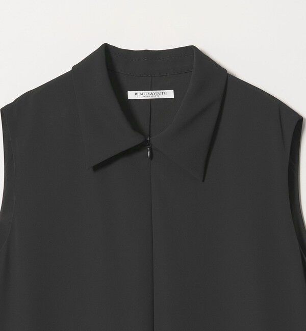 BEAUTY&YOUTH UNITED ARROWS「【WEB限定 Wardrobe DAILY MINIMAL】ダブルクロス スキッパーワンピース ウォッシャブル」|ワンピース|