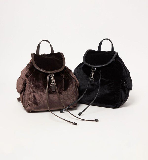 BEAUTY&YOUTH UNITED ARROWS「ベルベット ミニ リュック」|リュック|