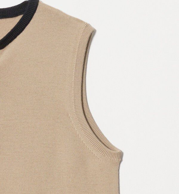 STEVEN ALAN「＜Steven Alan＞ウール タイリボン ノースリーブ ニット」|ニット・セーター|