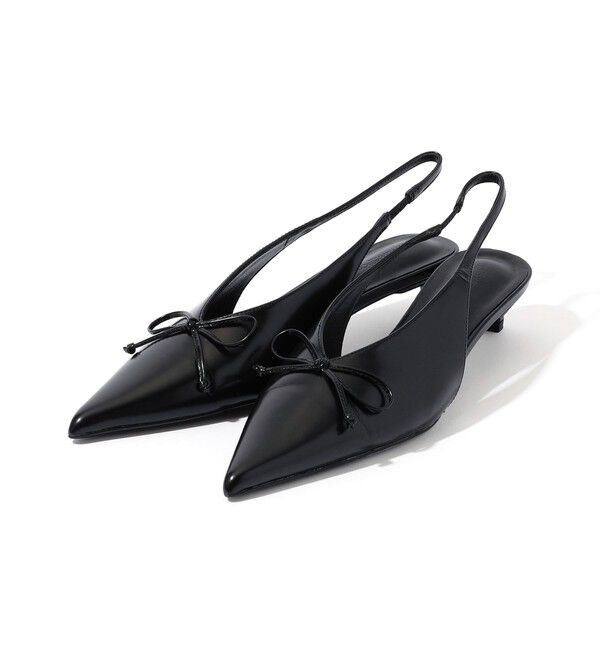 TOMORROWLAND GOODS「TONY BIANCO CLICHE ストラップパンプス」|パンプス|19 ブラック
