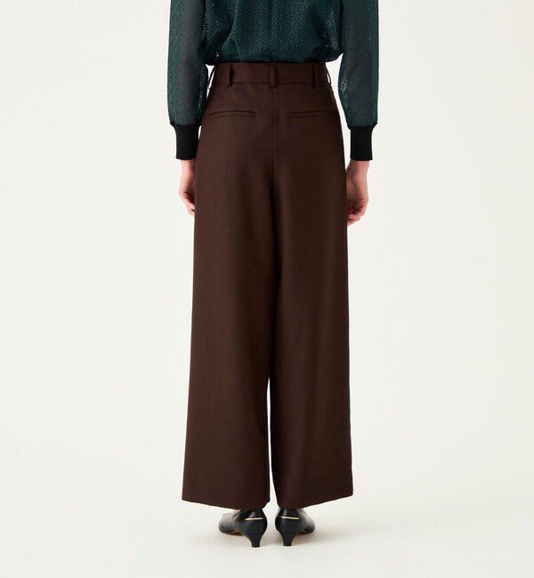 Ballsey「ライトカルゼ 2タックワイドパンツ」|その他|