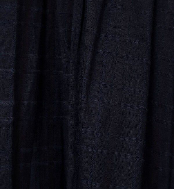 NOLLEY'S「【MARILYN MOON/マリリーンムーン】sheer check 2way gathered blouse」|シャツ・ブラウス|
