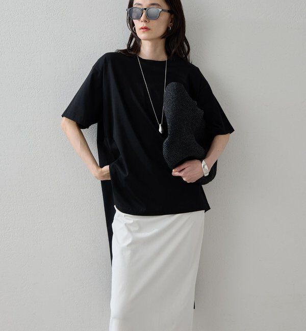  「【HERITANOVUM】ロングテールTシャツ」|Tシャツ・カットソー|