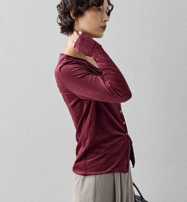  「シアーベロアカーデ」|Tシャツ・カットソー|