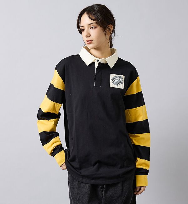 ABAHOUSE「【POLER/ポーラー】COLWOOD RUGBY/ラガーシャツ/ユニセックス【」|シャツ・ブラウス|