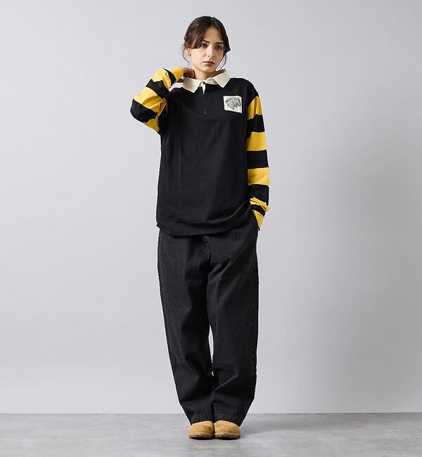 ABAHOUSE「【POLER/ポーラー】COLWOOD RUGBY/ラガーシャツ/ユニセックス【」|シャツ・ブラウス|