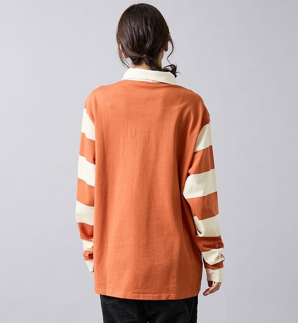 ABAHOUSE「【POLER/ポーラー】COLWOOD RUGBY/ラガーシャツ/ユニセックス【」|シャツ・ブラウス|