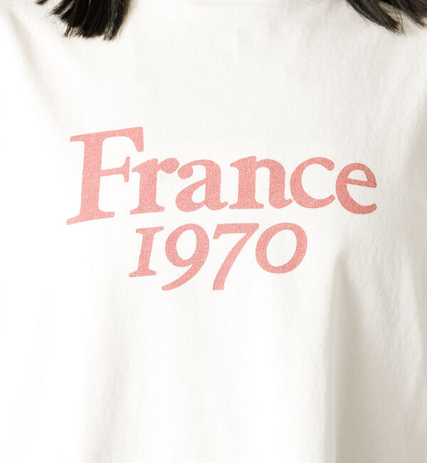 Rouge vif「【REMI RELIEF / レミレリーフ】ロゴTシャツ / SP加工14/天竺」|Tシャツ・カットソー|