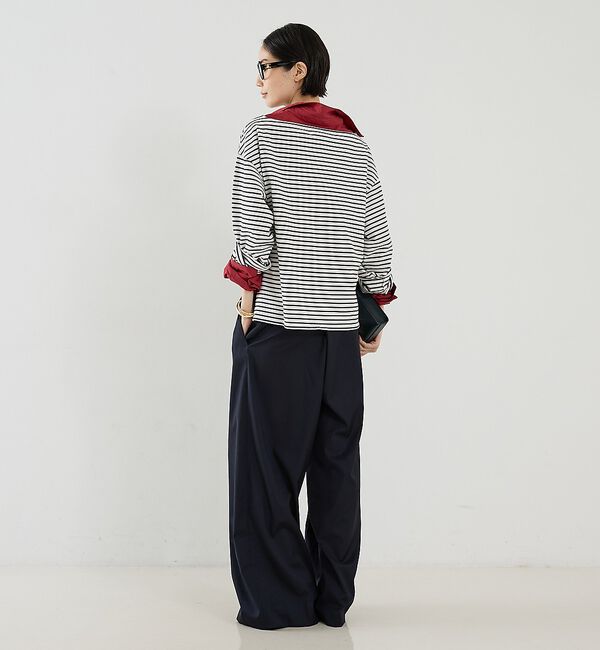 The Store by C' 「【REMI RELIEF】【別注】オフショルボーダープルオーバー」|Tシャツ・カットソー|