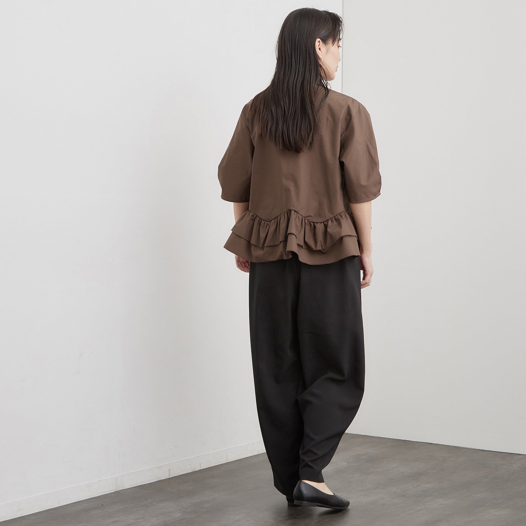 OPAQUE.CLIP「2タックバレルパンツ【洗濯機OK】」|その他|