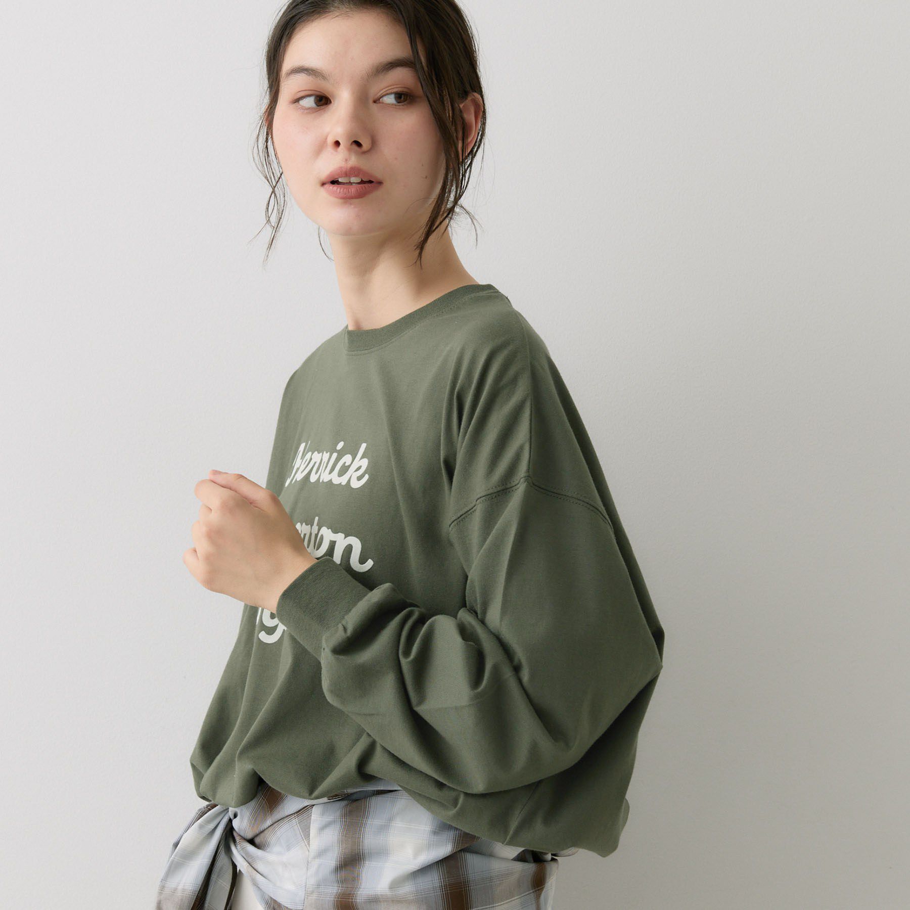 Dessin「【洗える】オーガニックコットン ロングスリーブTシャツ」|Tシャツ・カットソー|