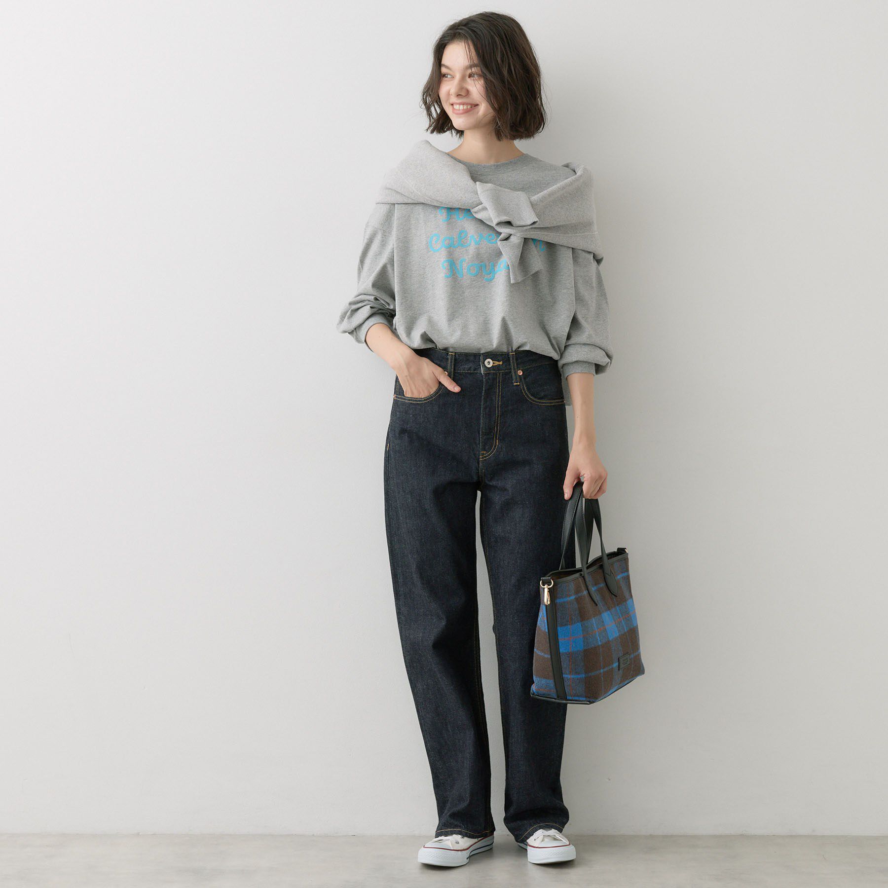 Dessin「【洗える】オーガニックコットン ロングスリーブTシャツ」|Tシャツ・カットソー|