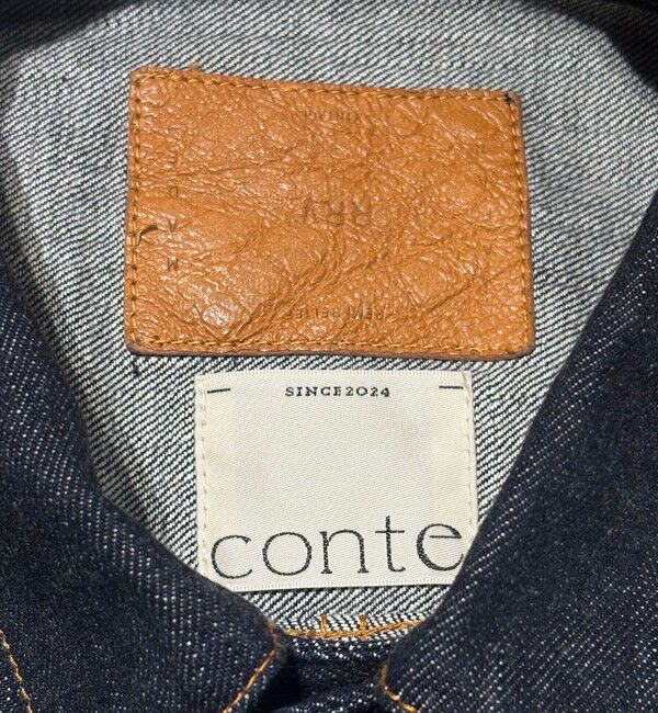 conte「【別注】＜REMI RELIEF for conte＞デニムジャケット」|デニムジャケット|