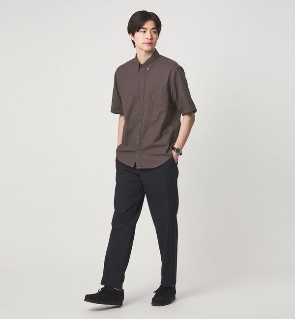 UNITED ARROWS green label relaxing「サッカー ドビー ボタンダウン 半袖 シャツ」|ポロシャツ|