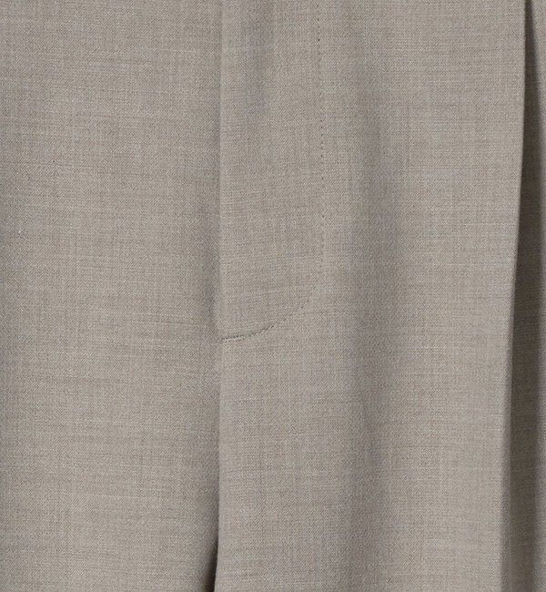UNITED ARROWS green label relaxing「［size SHORT/TALLあり］ライト ダブルクロス テーパード パンツ」|スラックス|