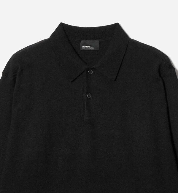 UNITED ARROWS green label relaxing「【WEB限定】JUST fit ハイゲージ ジャケイン ニットポロ」|ニット・セーター|