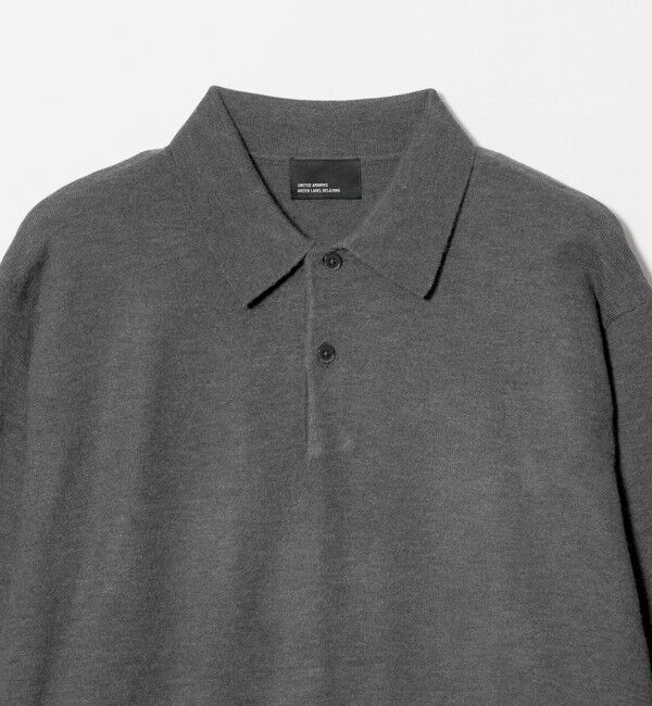 UNITED ARROWS green label relaxing「【WEB限定】JUST fit ハイゲージ ジャケイン ニットポロ」|ニット・セーター|