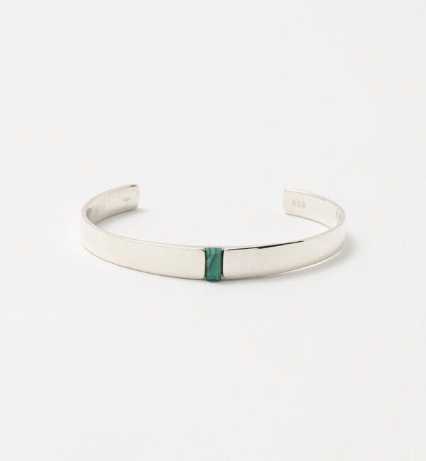 BEAUTY&YOUTH UNITED ARROWS「＜eoa＞ストーン シック バングル」|ブレスレット・バングル|SILVER