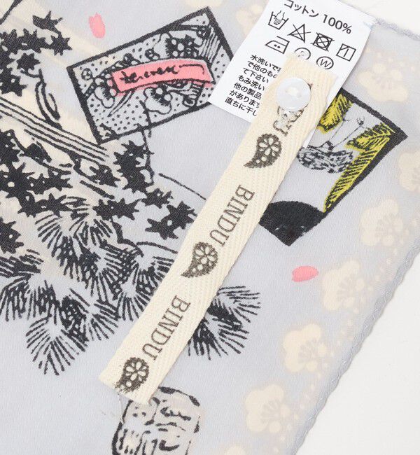 BEAUTY&YOUTH UNITED ARROWS「【別注】＜BINDU＞花鳥風月 花札 手ぬぐい」|バンダナ・スカーフ|
