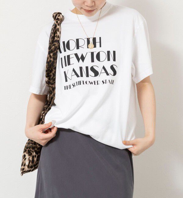 Rie Miller「【GULFCOAST SPORTSWEAR/ガルフ コースト スポーツウェア】別注プリントＴシャツ」|Tシャツ・カットソー|