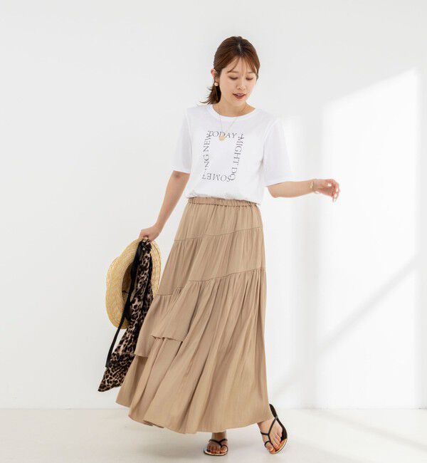 NOLLEY'S「ウォッシャブルプリントT」|Tシャツ・カットソー|