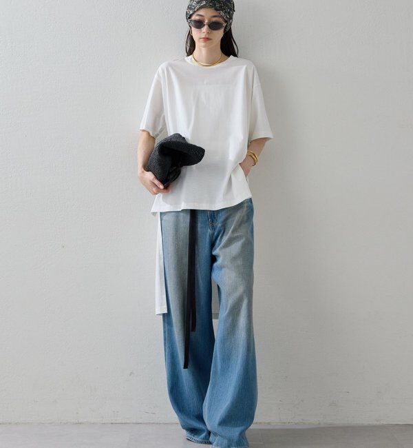  「【HERITANOVUM】ロングテールTシャツ」|Tシャツ・カットソー|