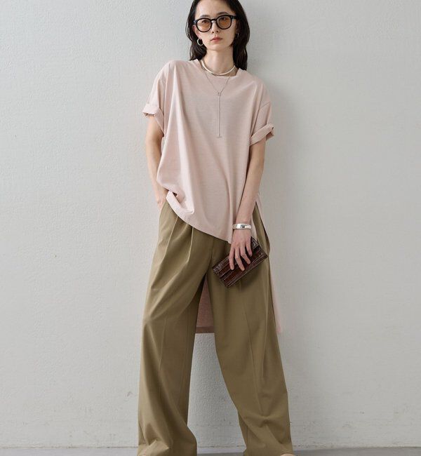  「【HERITANOVUM】ロングテールTシャツ」|Tシャツ・カットソー|