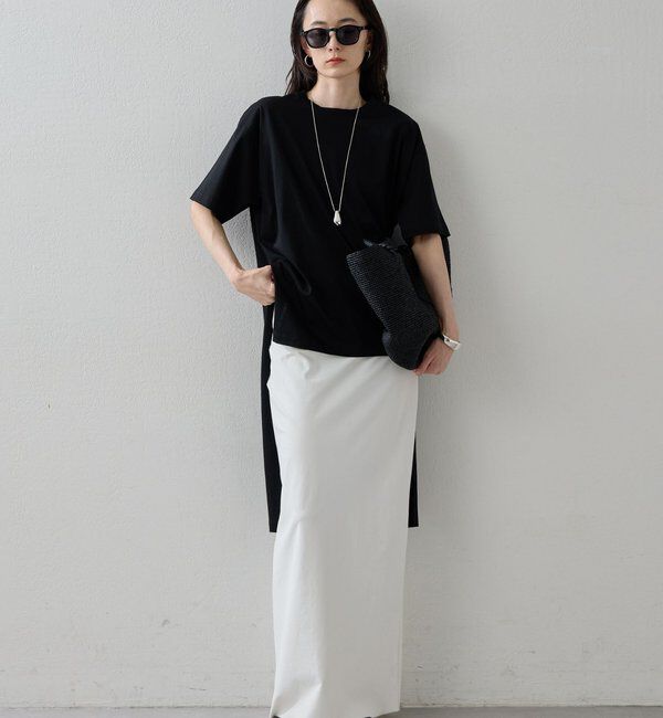  「【HERITANOVUM】ロングテールTシャツ」|Tシャツ・カットソー|