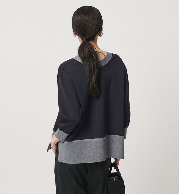 UNITED ARROWS「8分袖 ミニマル 2WAY カーディガン ‐ウォッシャブル‐」|カーディガン|