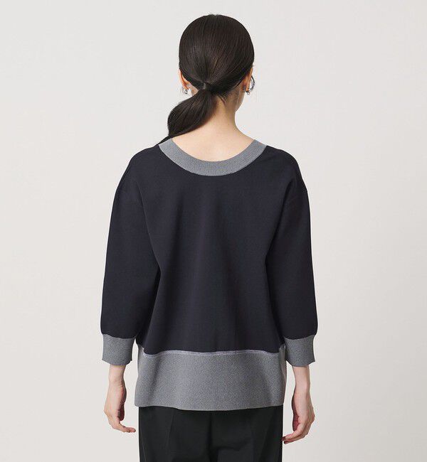UNITED ARROWS「8分袖 ミニマル 2WAY カーディガン ‐ウォッシャブル‐」|カーディガン|